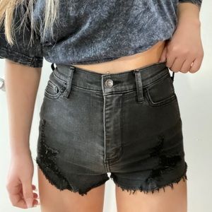black HOLLISTER shorts